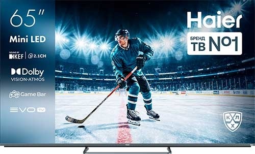 Телевизор Haier 65 MiniLED M4, 4K UHD 3840 х 2160, диагональ 65 дюймов фото 1