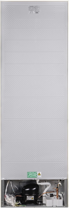 Двухкамерный холодильник Maunfeld MFF185SFBG, бежевый фото 9