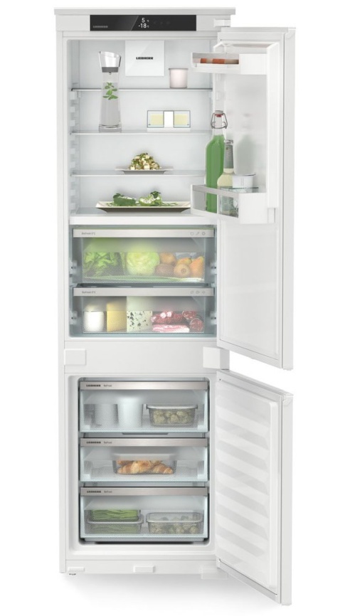 Встраиваемый двухкамерный холодильник Liebherr ICBNSd 5123-22 001 BioFresh No frost, белый фото 1