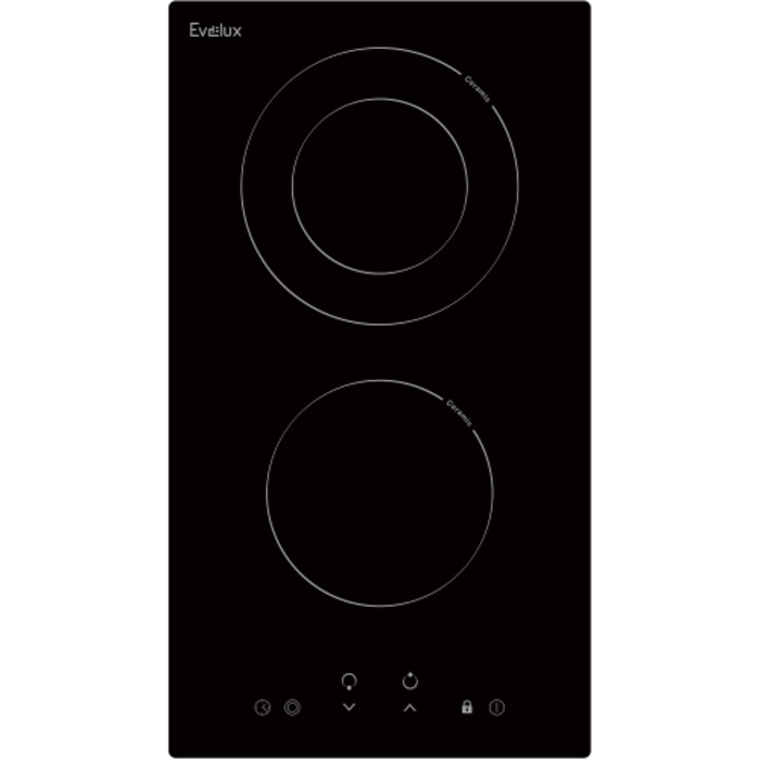 Встраиваемая варочная панель электрическая EVELUX Встраиваемая варочная панель Evelux HEV 321 B фото 1