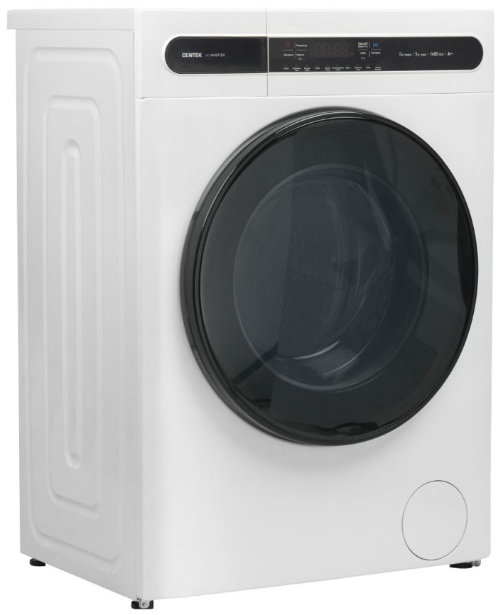Стиральная машина с сушкой Centek CT-1951 автомат 8 кг, белый фото 3