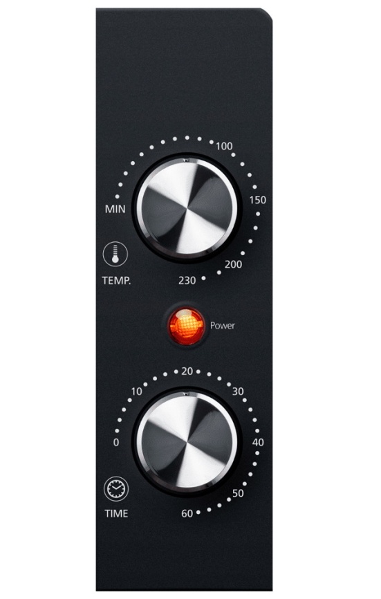 Электропечь Steba KB A9, мощность 1050 Вт, таймер, объем 9 л, черный фото 4