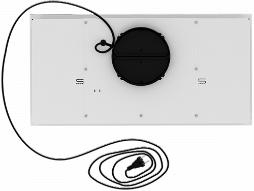 Вытяжка встраиваемая Elikor Cube 60П-1000, белый SM/белый фото 8