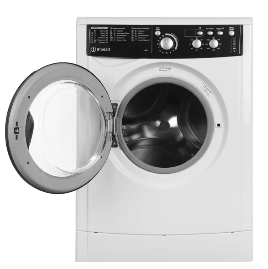 Стиральная машина EWUD4105BKCIS 869991650260 INDESIT фото 4
