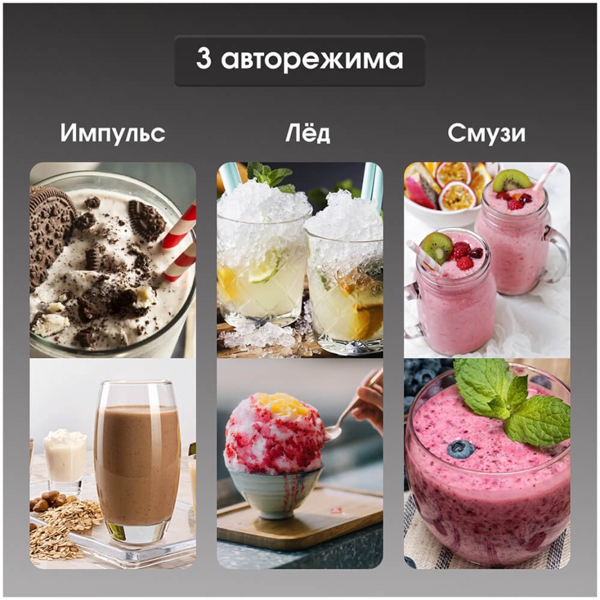 Блендер стационарный Zigmund & Shtain BS-444 D фото 3