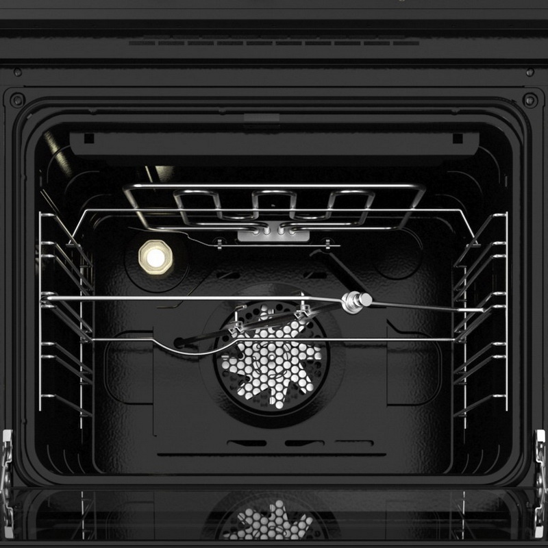 Электрический духовой шкаф Darina 0U5 BDE112 705 X 59 см, 65 л гриль конвекция, серебристый фото 5