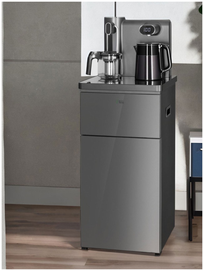 Тиабар  Ecotronic TB41-LE graphite, напольный, с чайным столиком, с охлаждением (ETK12717) фото 10