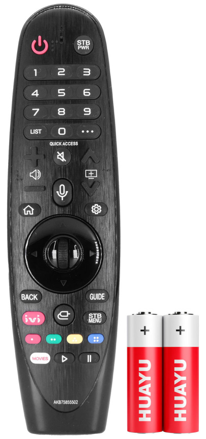 Универсальный пульт Huayu MR20GA (AKB75855502) голосовой пульт для LG SMART TV, для телевизора LG фото 1