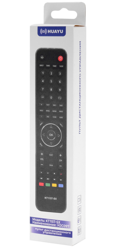 Универсальный пульт Huayu KT1157-SX LCD TV, для телевизора JVC фото 6