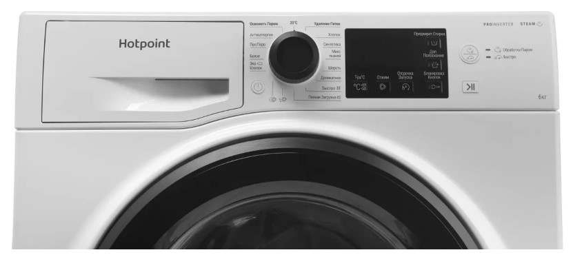 Стиральная машина NSB 6039 K VE RU 869991652890 HOTPOINT фото 6