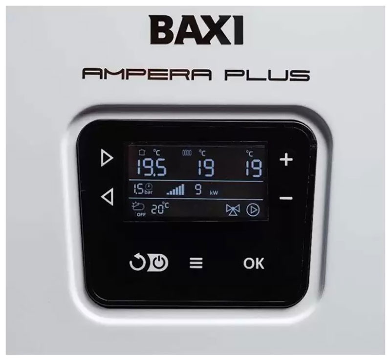 Котел электрический Baxi AMPERA Plus 9 фото 3
