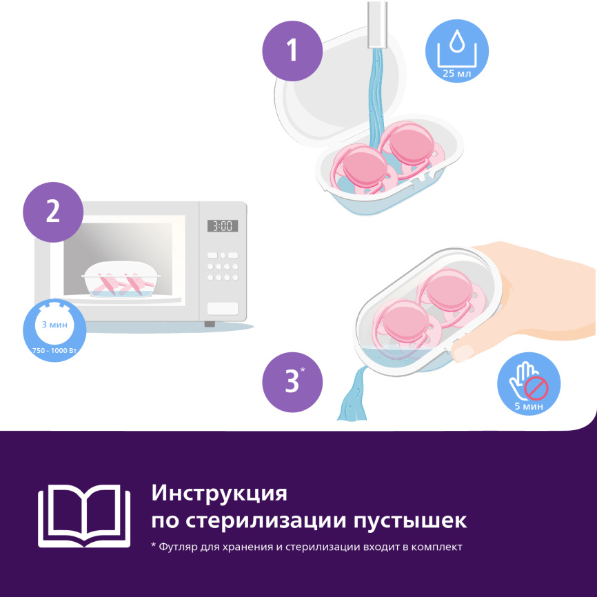 Соска-пустышка Philips Avent SCF091/03 ultra soft нежно-зеленая/оранжевая без рисунка фото 10