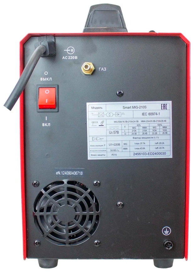 Сварочный полуавтомат Edon Smart MIG-210S фото 4