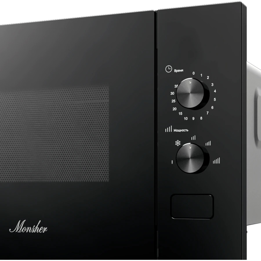 Встраиваемая микроволновая печь MONSHER MONSHER MMH 1015 Noir фото 5