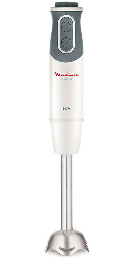 Погружной блендер Moulinex Optichef DD642132, мощность 800 Вт, белый/серый фото 1