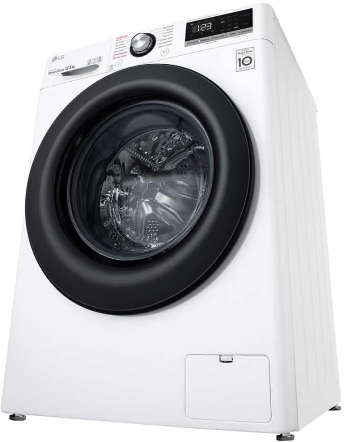 Стиральная машина LG TW4V3RS6W автомат 10,5 кг, белый фото 5