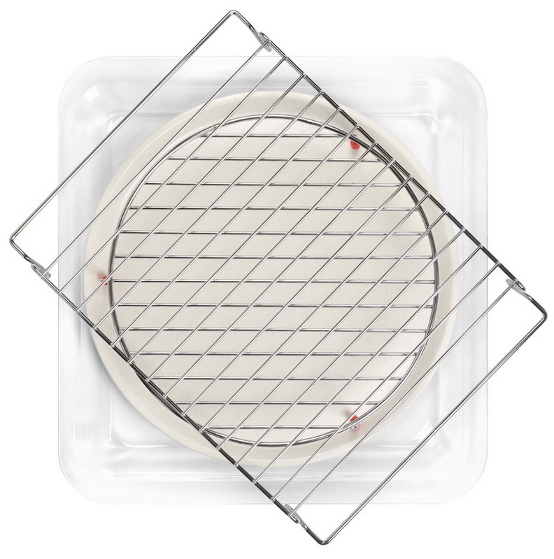 Электрический духовой шкаф Maunfeld MCMO.44.9S 59 см, 44 л гриль конвекция, серебристый фото 14