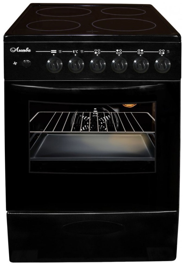 Электроплита Лысьва EF4004MK00 (ЭПС 404 МС) черная фото 1