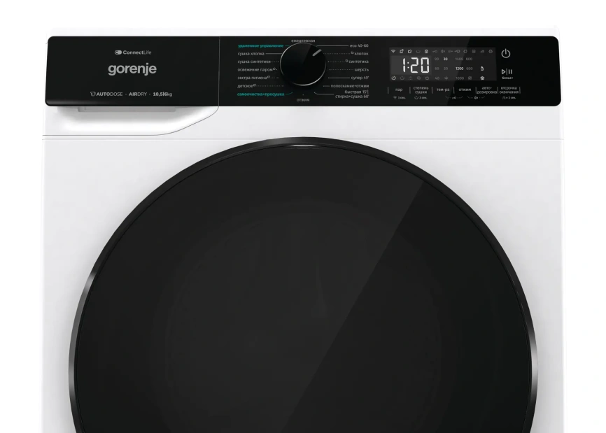 Стиральная машина с сушкой GORENJE WD2PA1X64ADAAW/C фото 8