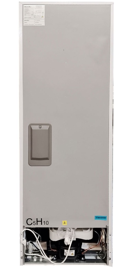 Двухкамерный холодильник Ascoli ADFRW280 No frost, белый фото 7