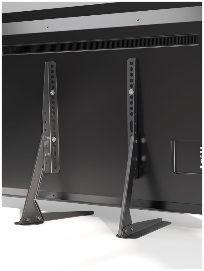 Опоры для ТВ  Holder LCDT-F01-B на стол VESA, металл, до 36 кг,  черный фото 6