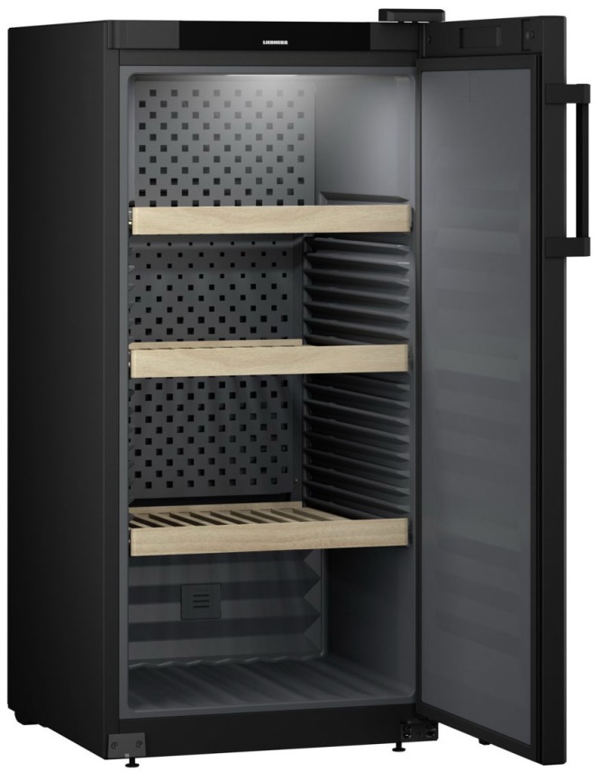 Винный шкаф Liebherr WSbl 4201-20 001 черный фото 3