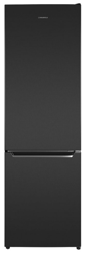 Двухкамерный холодильник Maunfeld MFF176SFSB, темно-серый фото 1