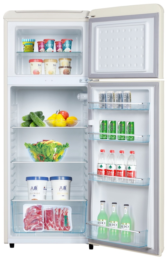 Двухкамерный холодильник Tesler RT-218 IVORY, слоновая кость фото 9