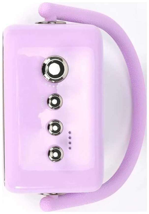 Портативная колонка с двумя микрофонами Divoom Songbird-SE, лавандовый фото 5