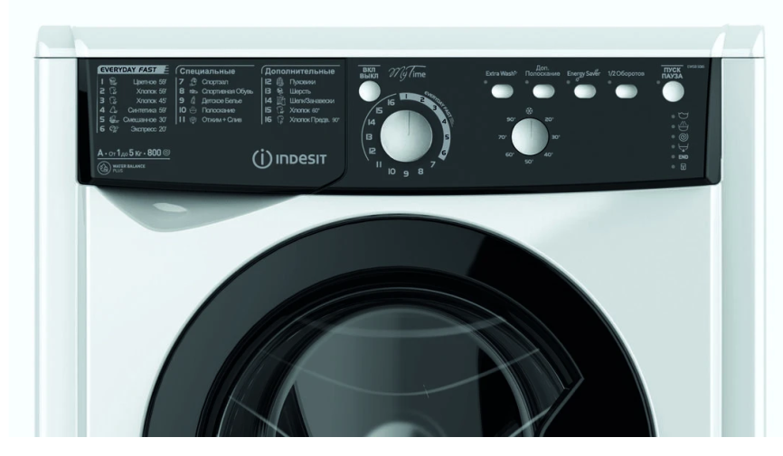 Стиральная машина EWSB5085BKCIS 869991570520 INDESIT фото 3