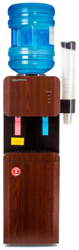 Кулер для воды Aqua Work 105 LDR черный-венге напольный эл.охл. шкаф турбо нагрев 25045 фото 6