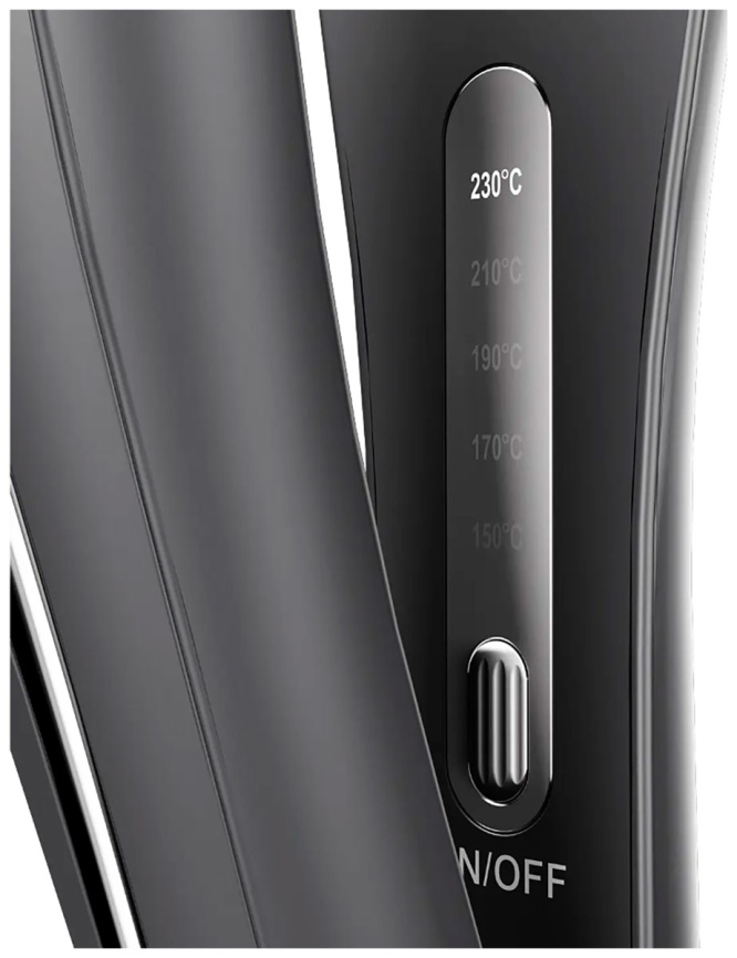 Выпрямитель для волос Haier HHS-618 черный фото 6