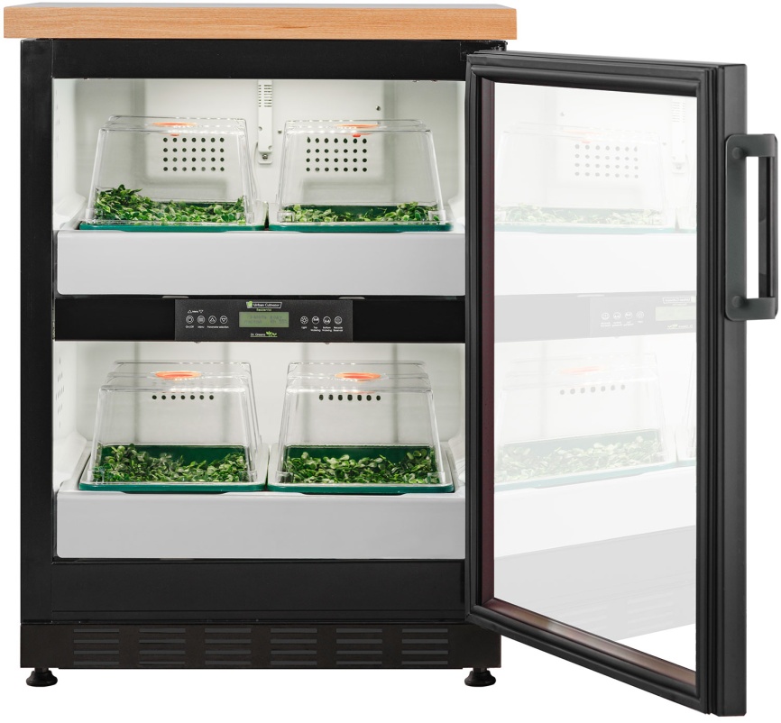 Шкаф для выращивания микрозелени Urban Cultivator Dr.Greens Residential-1, черный (9003C) фото 2