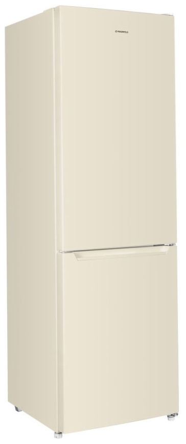 Двухкамерный холодильник Maunfeld MFF185SFBG, бежевый фото 1