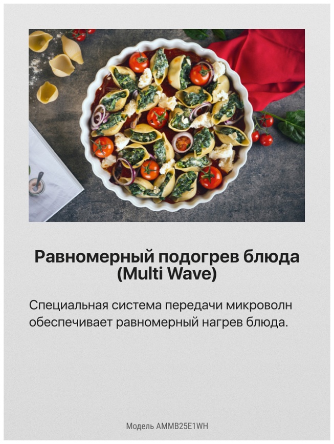 Встраиваемая микроволновая печь СВЧ Hansa AMMB25E1WH, белый фото 11