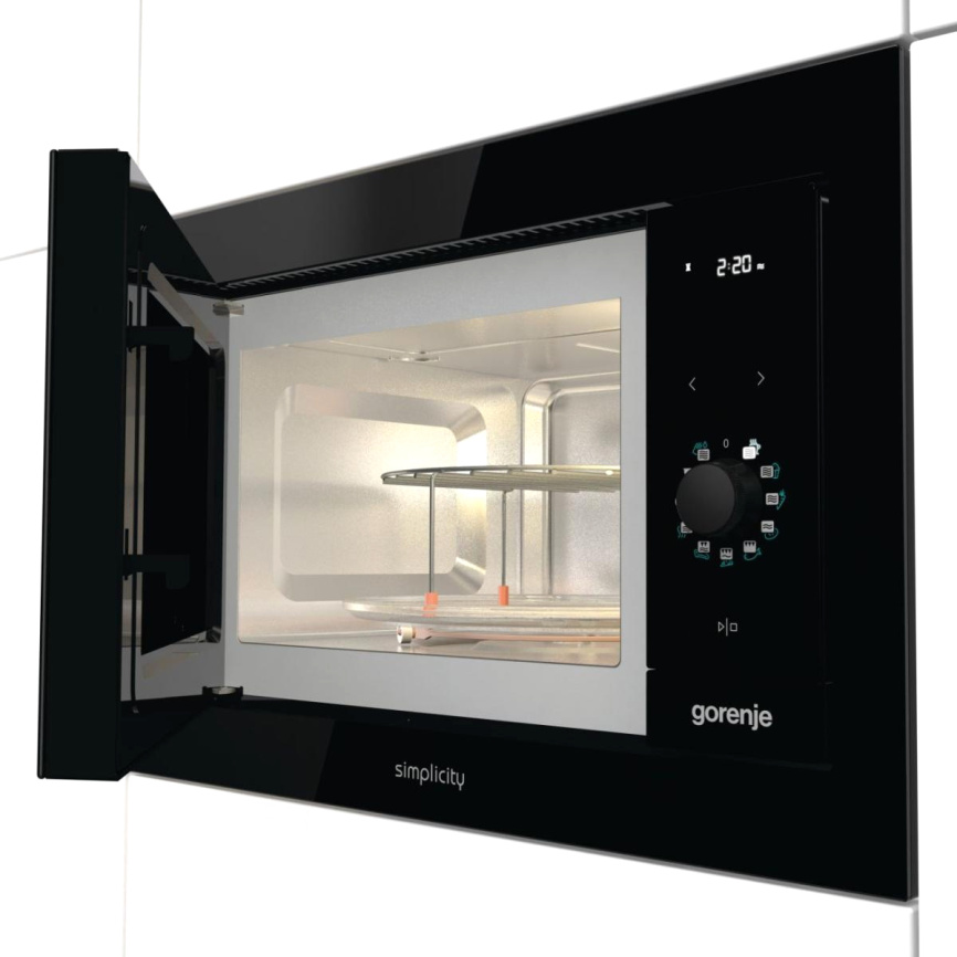 Встраиваемая микроволновая печь GORENJE Gorenje BM235G1SYB фото 5