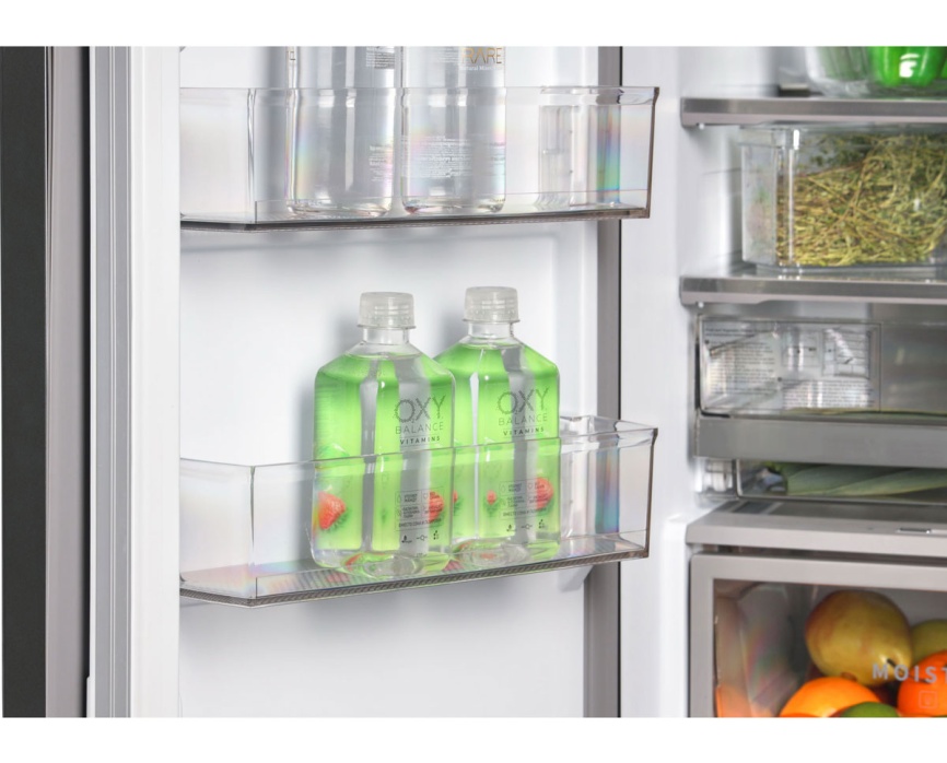 Многокамерный холодильник Hiberg RFQ-600DX NFGC inverter No frost, серый фото 17