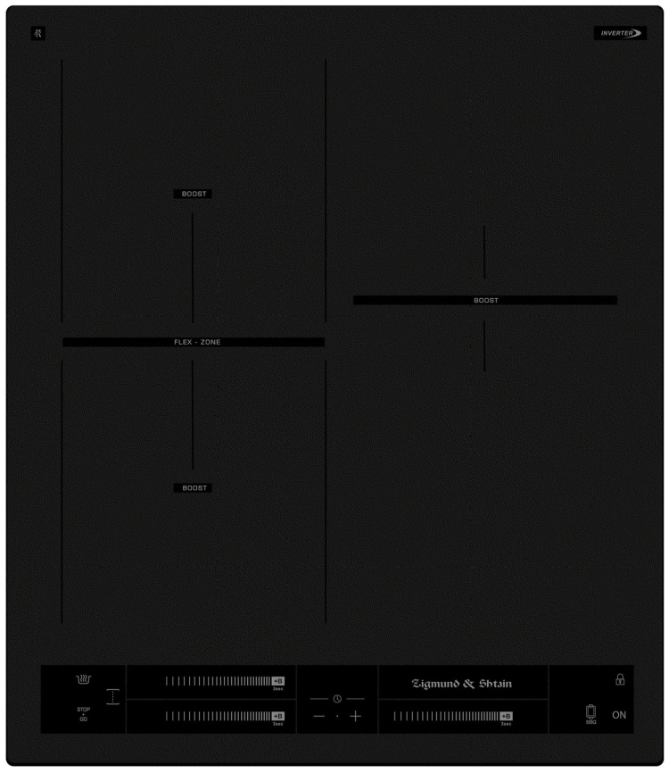 Электрическая варочная панель Zigmund & Shtain CI 24.4 B фото 1