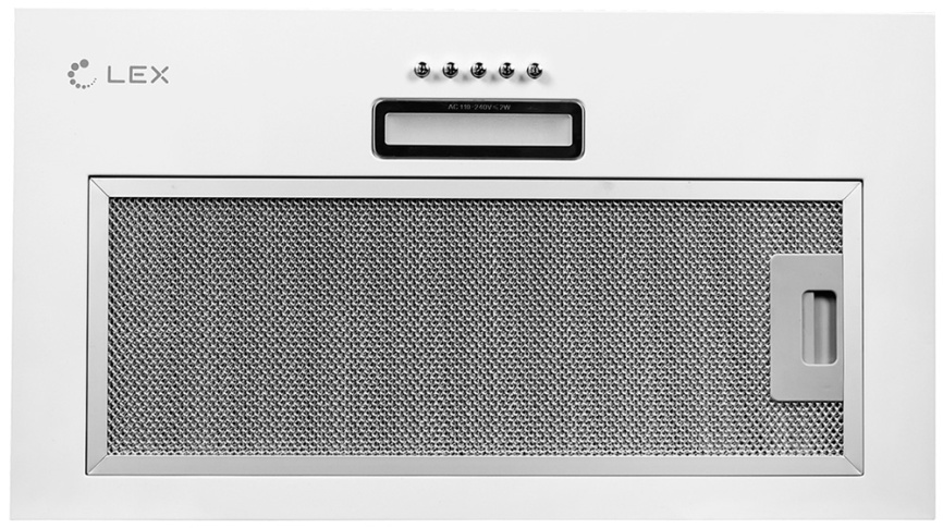 Вытяжка LEX Вытяжка кухонная LEX Вытяжка кухонная Lex GS BLOC LIGHT 600 WHITE фото 3