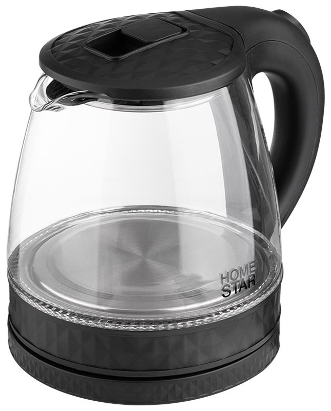 Чайник электрический Homestar HS-1053, 1.2 л, черный (106463) фото 1