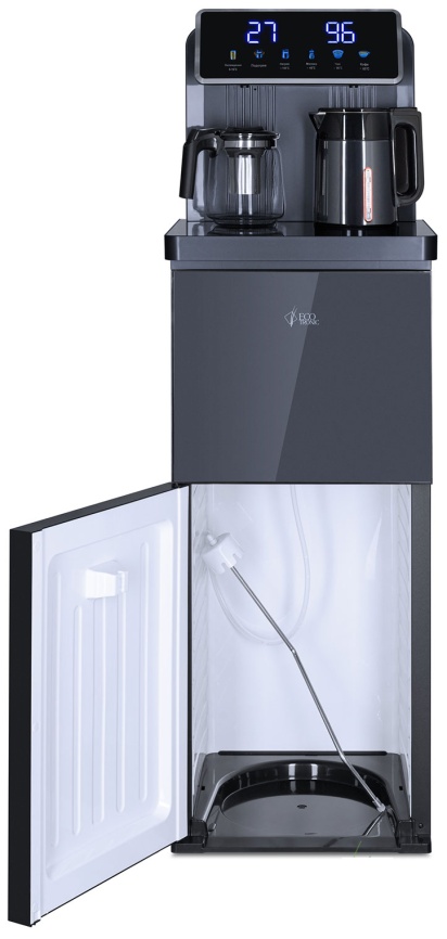 Тиабар Ecotronic TB35-LFR dark grey, с чайным столиком, с холодильником, напольный (ETK12698) фото 2
