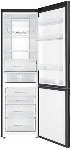 Двухкамерный холодильник Haier C4F740CDBGU1 No frost, темно-серый фото 2