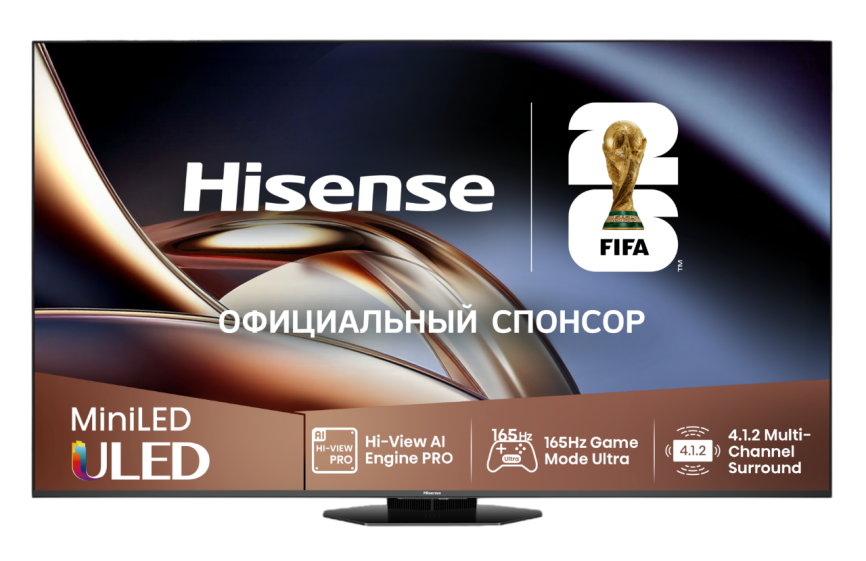 Телевизор Mini LED 55'' Hisense 55U8Q фото 1