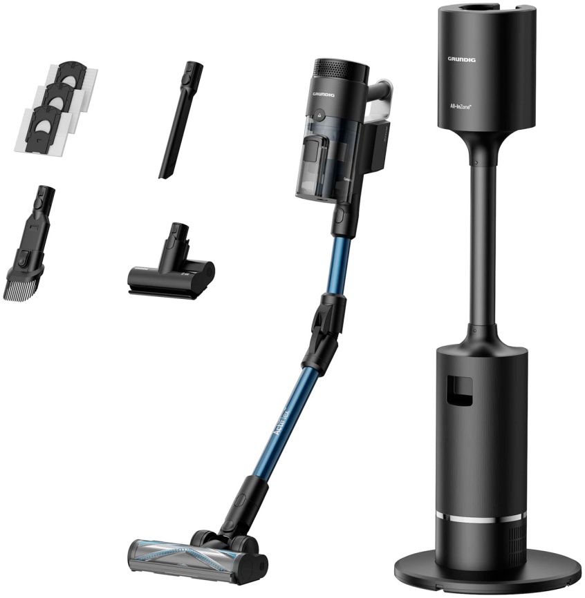 Пылесос вертикальный Grundig VCP 9330, аккумулятор, LED подсветка фото 9