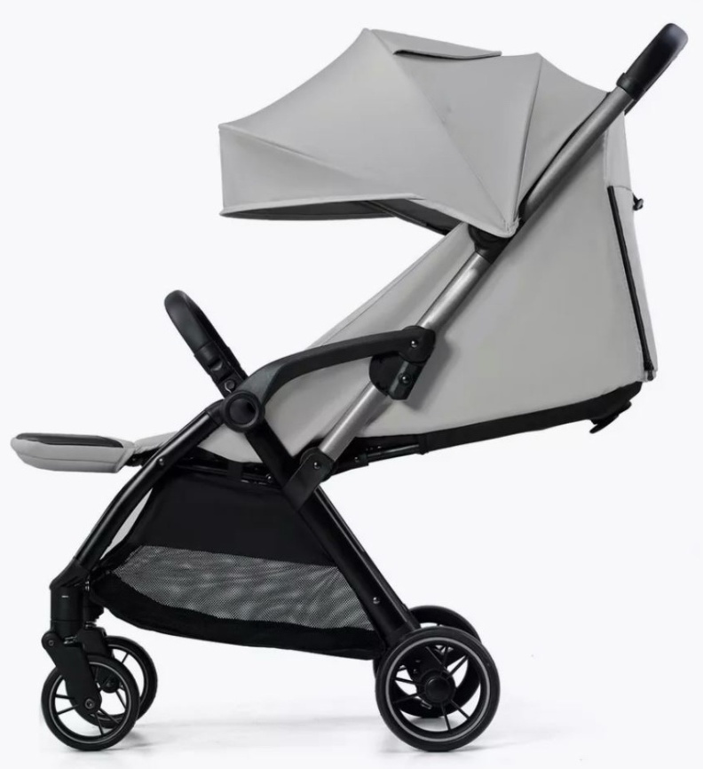 Коляска Ining Baby FOLD K353 серый фото 4