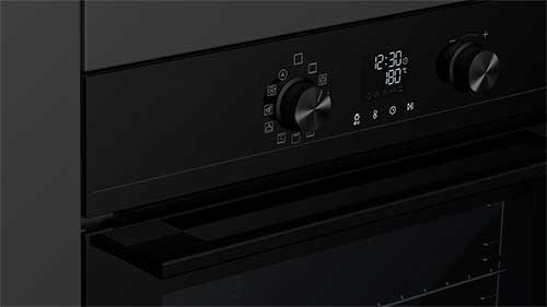 Электрический духовой шкаф Haier HOQ-K4AAN3GB 59 см, 72 л, гриль, черный фото 2