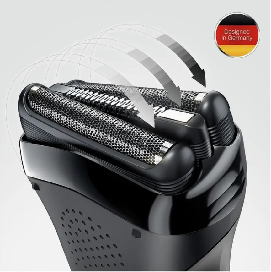 Сетка и режущий блок Braun для бритв 3 серии 21B, черный фото 4