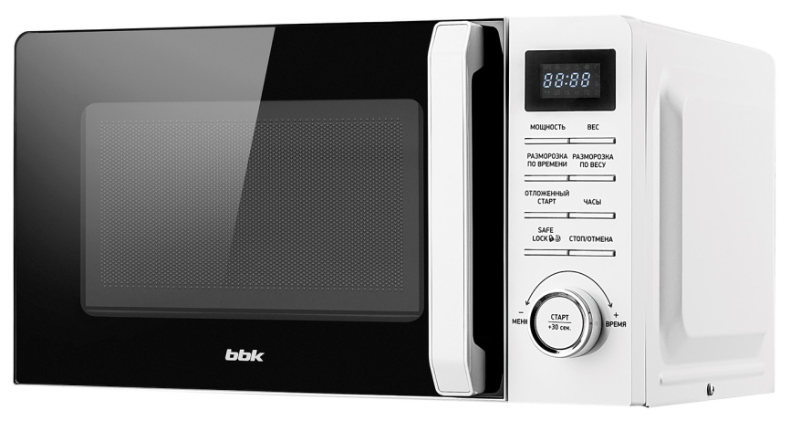 Микроволновая печь - СВЧ BBK 20MWS-720T/W, белый фото 1