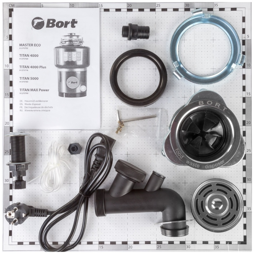 Измельчитель пищевых отходов Bort TITAN 4000 Plus фото 4