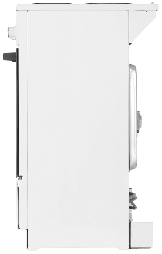 Электроплита De luxe 5004.16 э 50 см, 43 л, 4 конфорки, белый фото 6